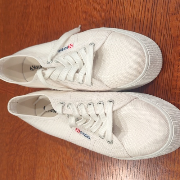 Superga sneakers, platform. white, size 9 or 39.5 - Picture 2 of 4